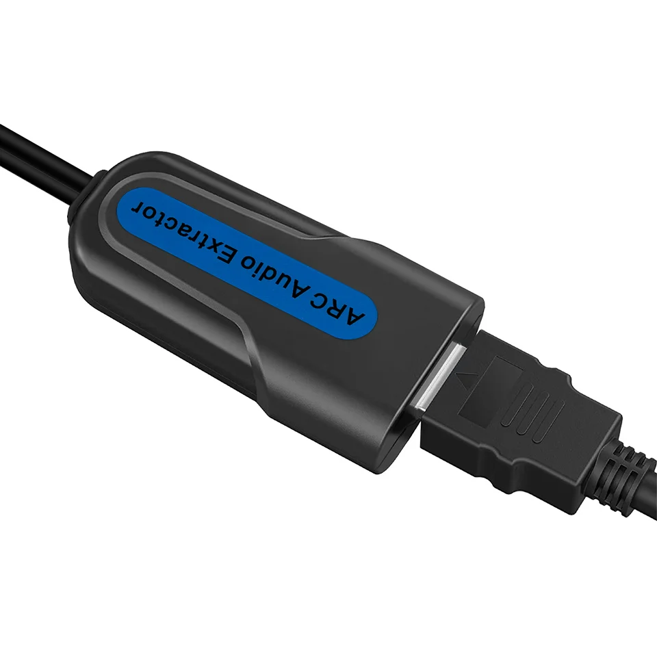 Фото Аудиоэкстрактор HDMI ARC eARC, совместимый с HDMI, для оптического выхода SPDIF TOSLINK, стерео-сплиттер, адаптер, аудиоконвертер №2