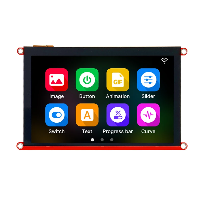 Экран интерфейса GUITION HMI 5 0-дюймовый емкостный сенсорный IPS или без сенсорного