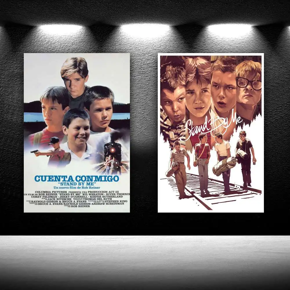 

Classic Movie Stand by Me Retro Professional Merchandise Decorative Painting Canvas Wall Art Living Room Posters Bedroom