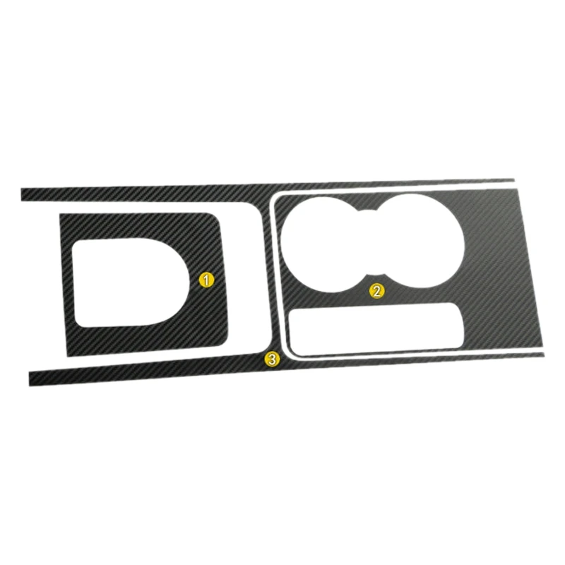 Автомобильные аксессуары водяное стекло и шестерня наклейка из углеродного