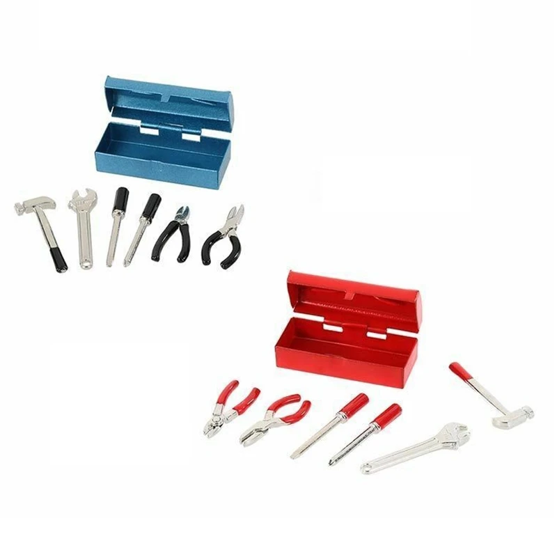 

RC Rock Crawler масштаб 1:10 аксессуары ящик инструментов с инструментами D90 SCX10 Land Rover