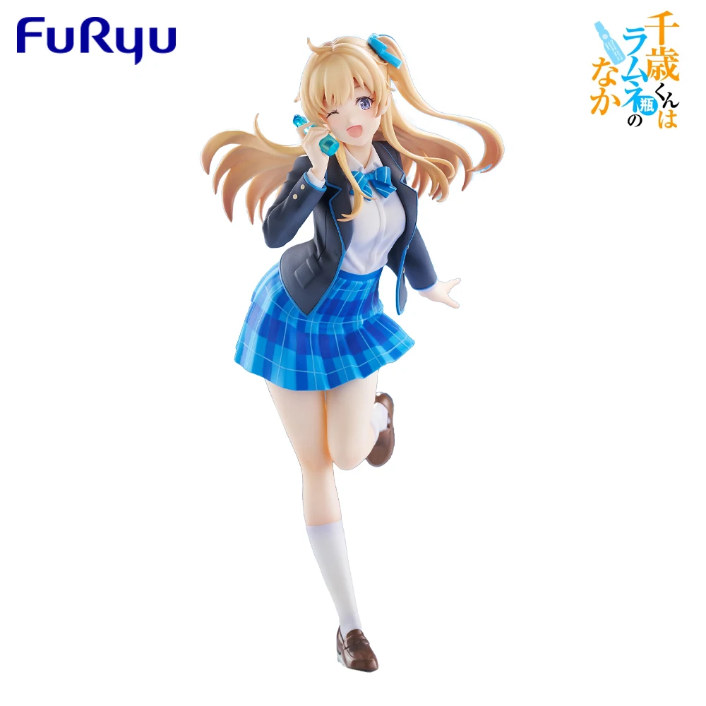 Фото В наличии: Оригинальная коллекционная фигурка FuRyu Trio-Try-iT Читосэ в бутылке Рамунэ, Юуи Хираги, аниме-фигурка, модель, подарок №1
