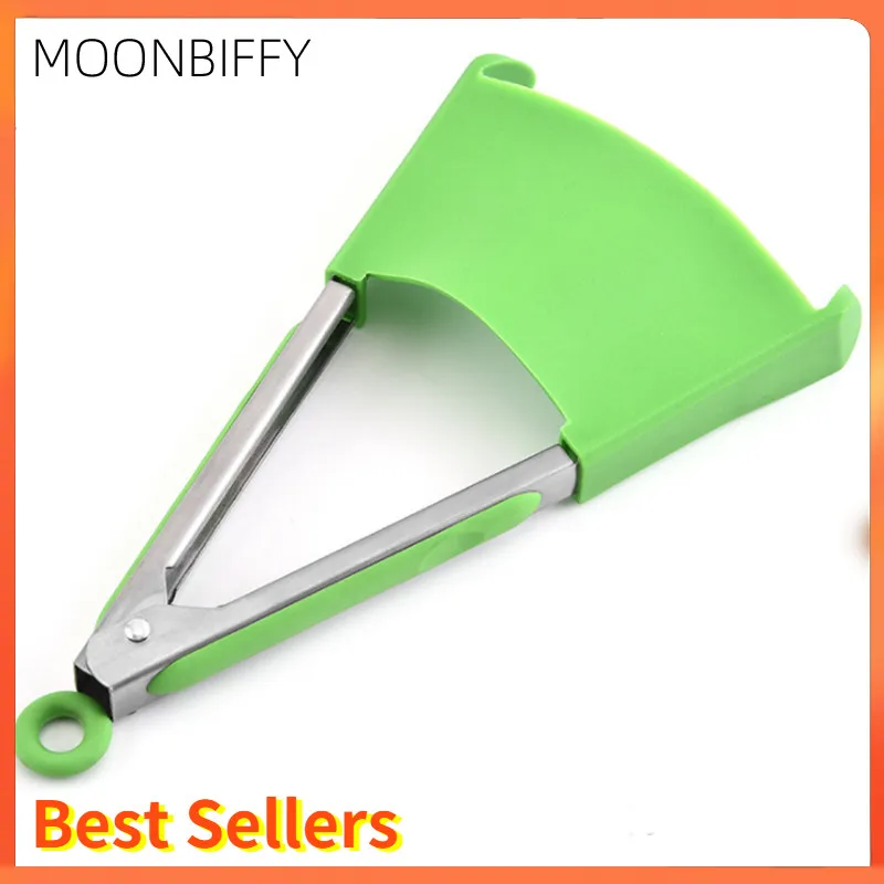 

9 Inch Silicone Barbecue Grilling Tongs for Bread Salad Serving Food Clips BBQ Utensils Kitchen Cooking Tong