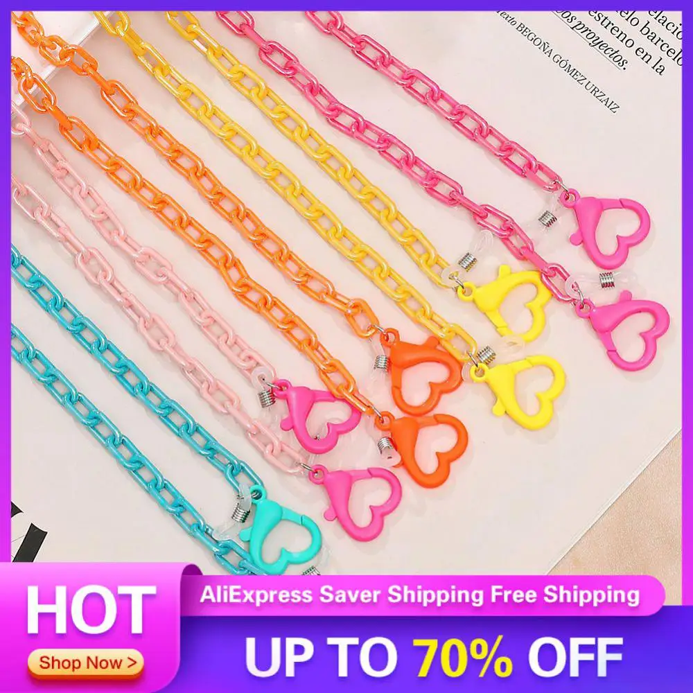 

Childrens Gift Strap Lightweight Metal Material Clothing Accessories Glasses Chain Comfortable Weight Approximately 8 Grams