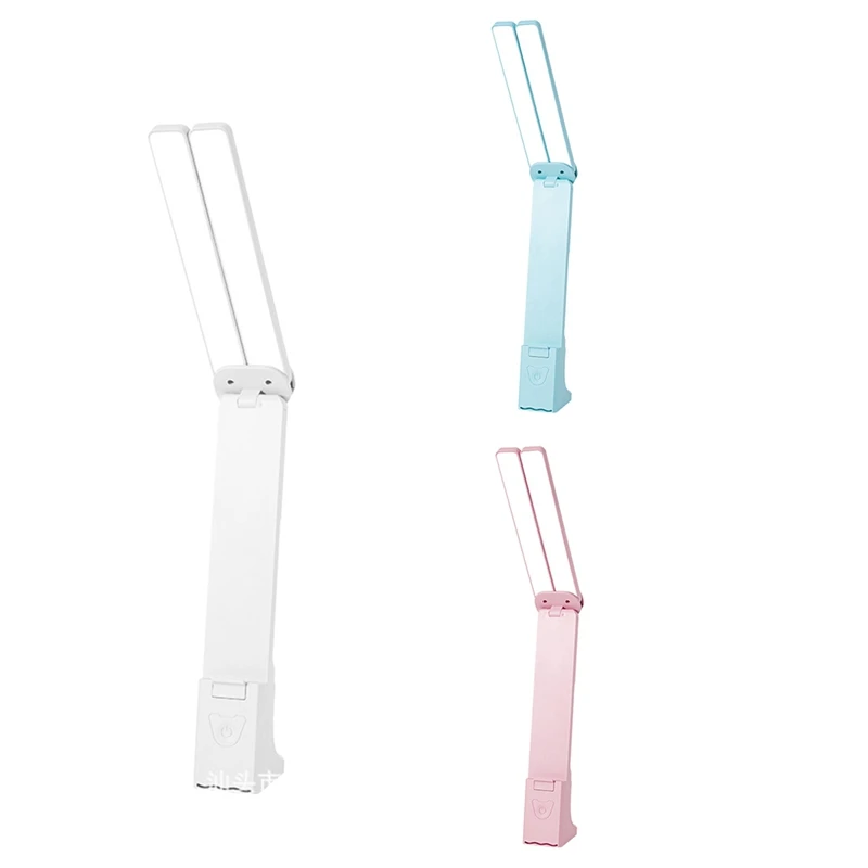 

Светодиодная настольная лампа с двойной головкой для дома и офиса, портативная Настольная лампа с большим освещением, настосветильник ПА д...