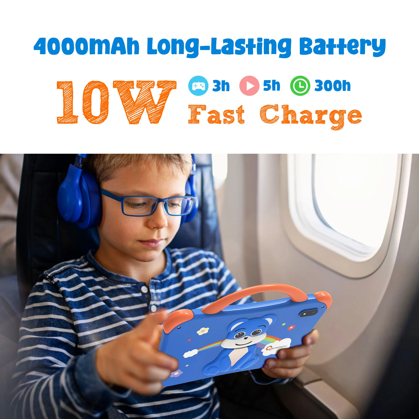 Планшет CWOWDEFU 7" 8/64ГБ Wi-Fi+5G Android