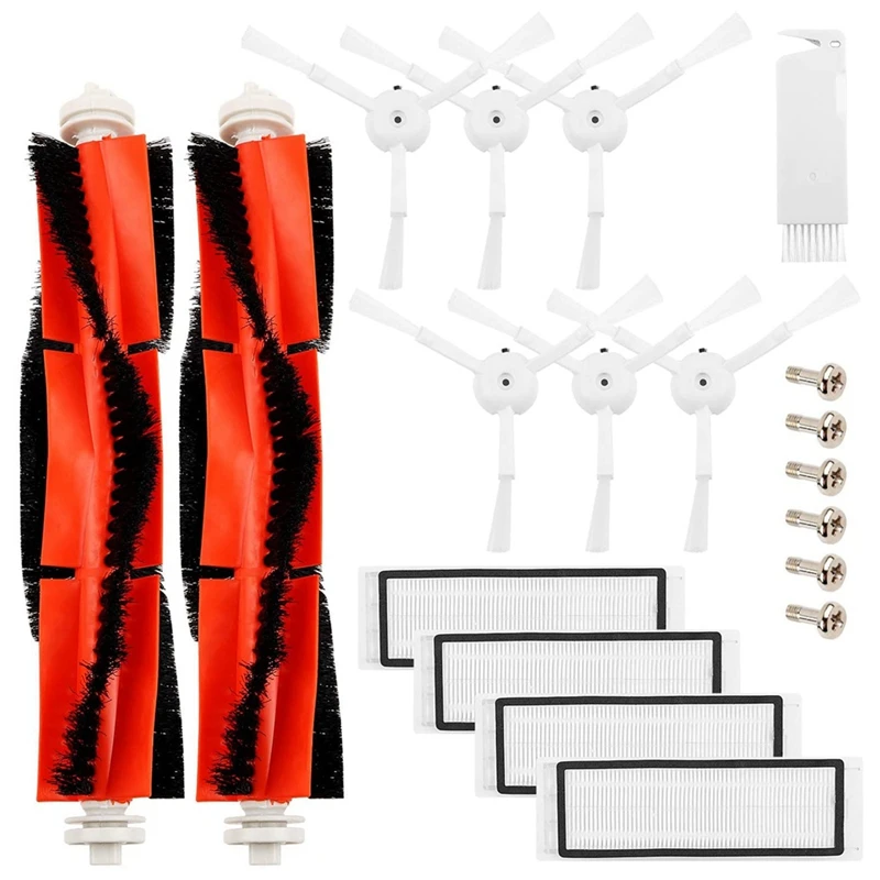 

Запчасти для пылесоса Xiaomi Roborock S50 S51 S6 S5max, фильтр НЕРА, основная и боковая щетки, запасные части