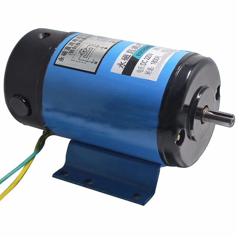 

Bringsmart ZYT-90 DC 220V 1800rpm Electric Motor High Speed Motor Reversible High Power Speed Regulation DC Motor 200W