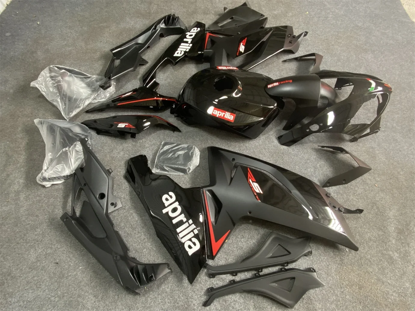 Комплект обтекателей для мотоцикла подходит Apulia RS125 2006 2007 2008 2009 2010 2011 06-11 матовый