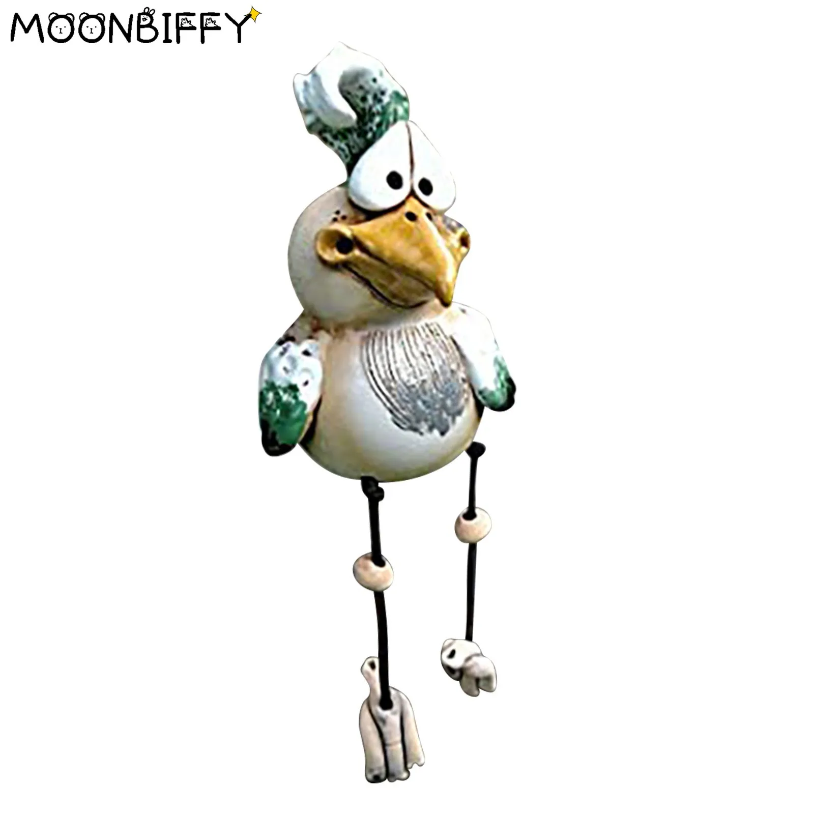 

Outdoor Resin Garden Stakes Chicken Statues Farm Patio Lawn Decoration Sculptures