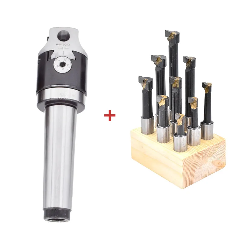 Расточная головка F1 скучный набор MT2 MT3 MT4 C20 C25 BT30 NT30 R8 2 дюйма 50 12 мм для фрезерного