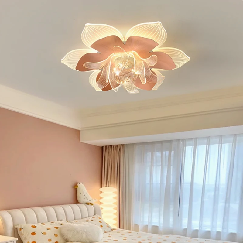 Креативный потолочный светильник для спальни со звездным небом светодиодный с