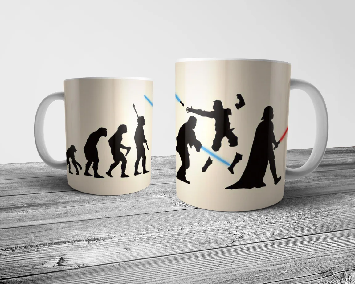 Кружка Pixxa с Дартом Вейдером эволюция кружка чашка для молока кофе чайная