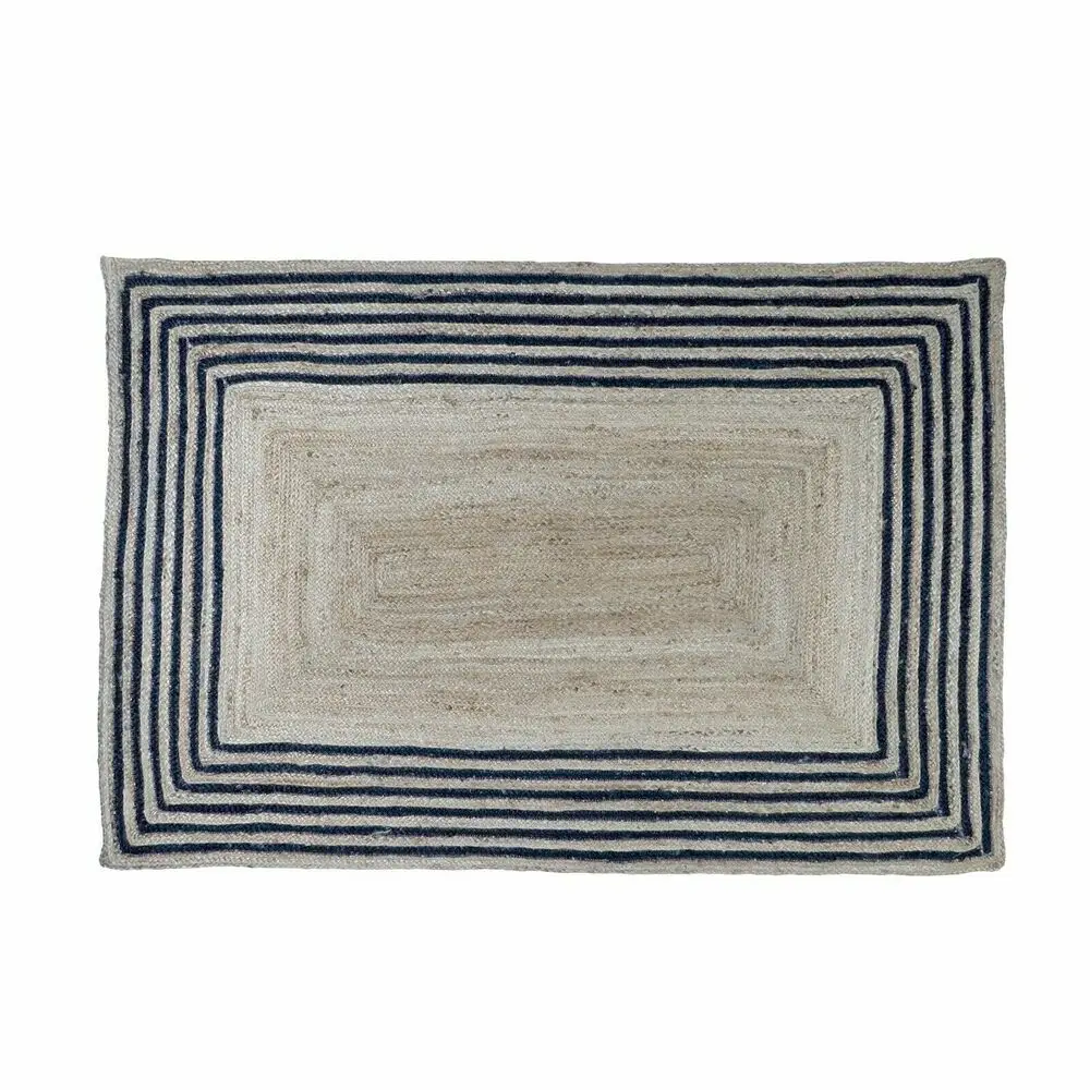 

Плетеный коврик ручной работы из натурального джута, двусторонний коврик в деревенском стиле, ковры, декор для спальни, украшение для гостиной