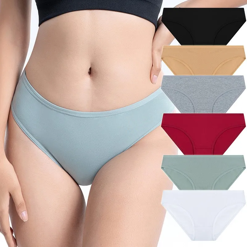 Новое женское нижнее белье Comford без дизайна хлопковые трусики с низкой талией