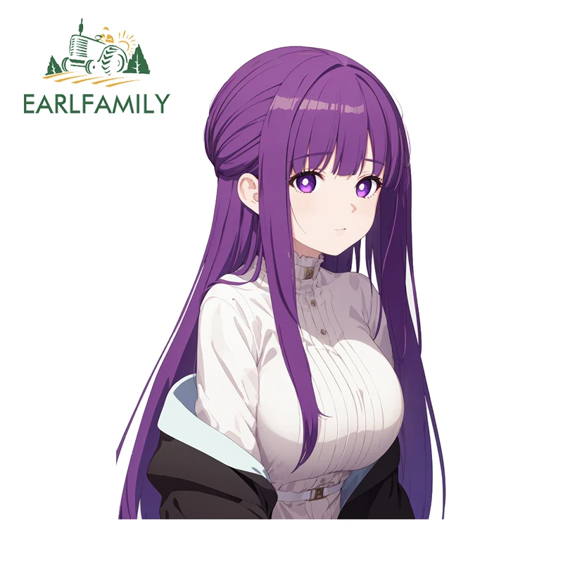 EARLFAMILY 13 см X 9 8 фриэрен аниме папоротник ранний солнцезащитный холодильник