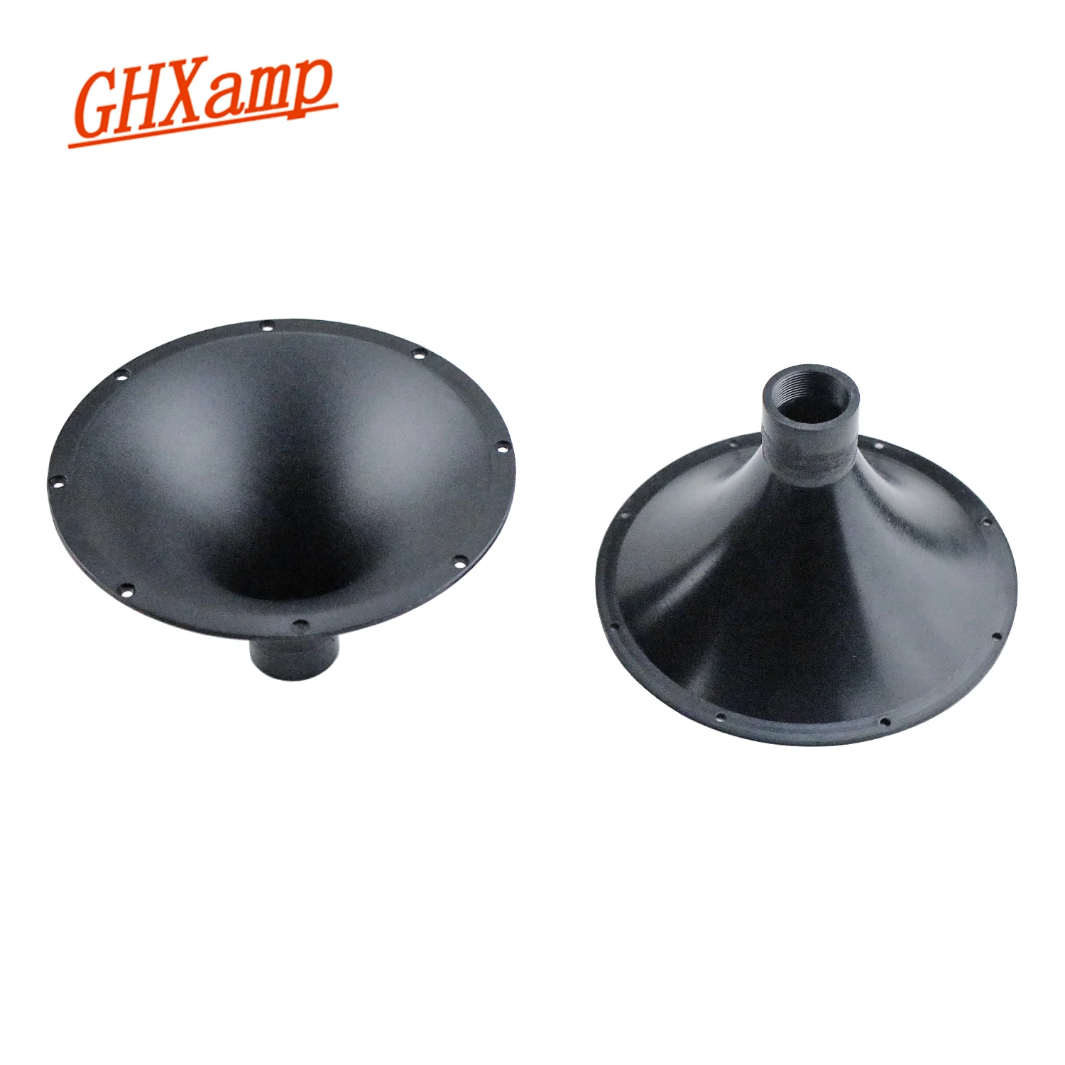 

GHXAMP 8 inch 205mm Round 34 Screw Horn Tweeter Shell Plastic Accessories ABS 2PCS