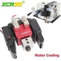 xcr3d 3d printer accessories bp6 hydro cooling hotend kit all metal water cooling hotend bowden direct j head high low temp