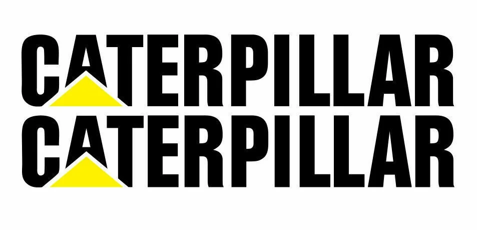 

For 2Pcs CATERPILLAR 12" Stickers Decals CAT sticker decal ford dodge chevrolet