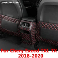 for chery exeed txl tx 2020 2019 2018 car rear seat anti kick pad rear seat cover back armrest protection mat accessories