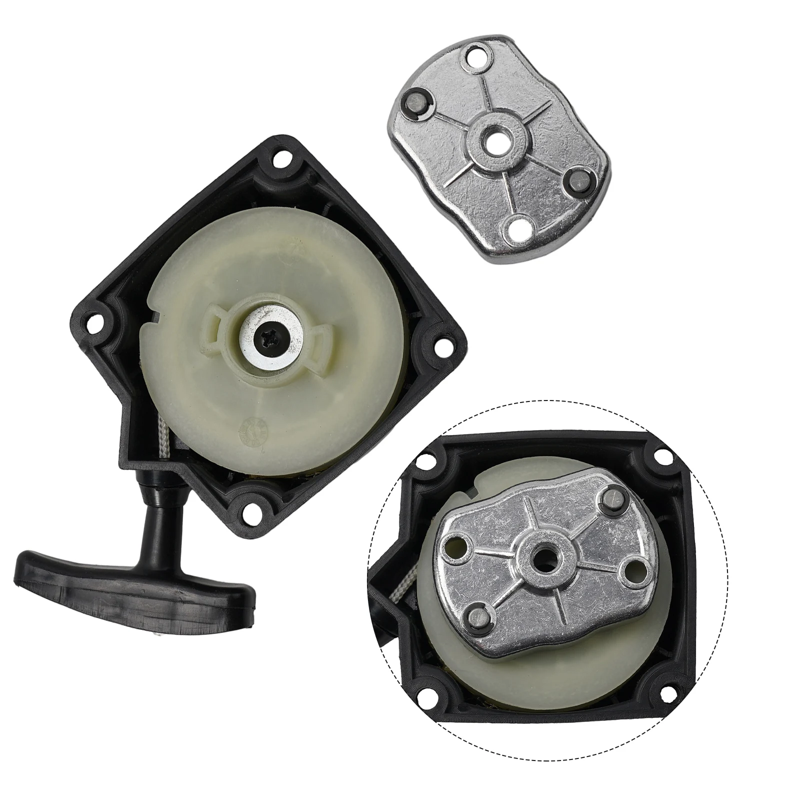 

Recoil Pullstart Pull Start Starter Assembly Strimmers Lawnmowers Brush Cutter Stable Characteristics High Reliabilit