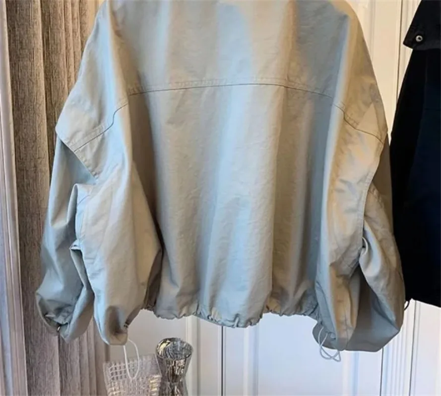 Женская однотонная куртка элегантное пальто с отложным воротником и длинным