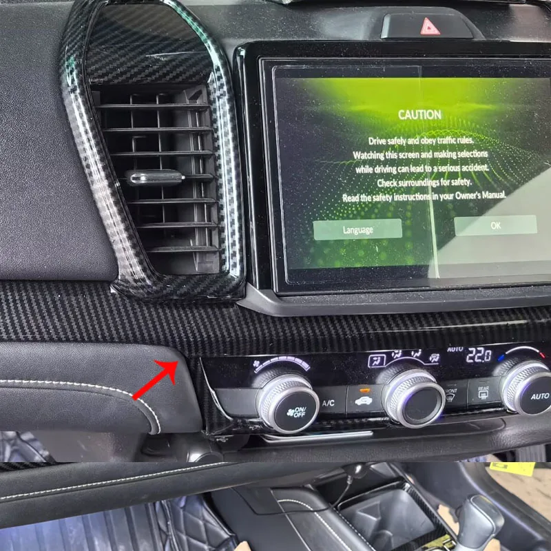 Аксессуары для Honda City Hatchback GN2 GN3 2020 2021 2022 центральное управление интерьером