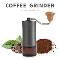 new manual coffee grinder cnc fine stainless steel grinding core coffee grinder manual coffee machine kitchen tools