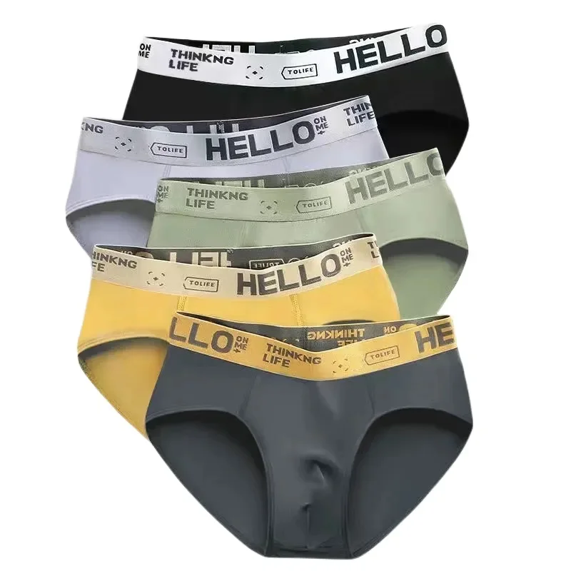 Men's Briefs Mens Underwear Sexy Shorts Men's  Panties Breathable Male Elastic Underpants Calzoncillos Para Hombres Large Size