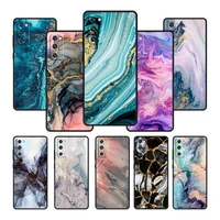 colorfull marble cover case for samsung galaxy s20fe s20 fe s22 s21 s10 s9 s8 s7 plus lite 5g ultra soft luxury coque capa bag