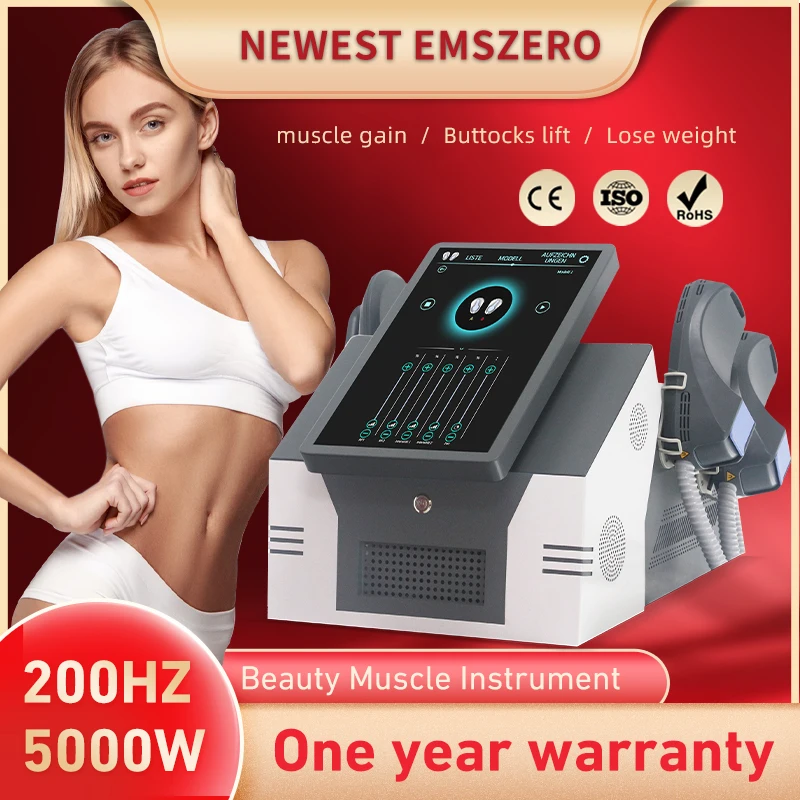 

EMS Muscle Stimulation Electromagnetic Fat Removal Body Slimming Build Muscle Machine Emsculpt Weight Loss Emslim Equipment