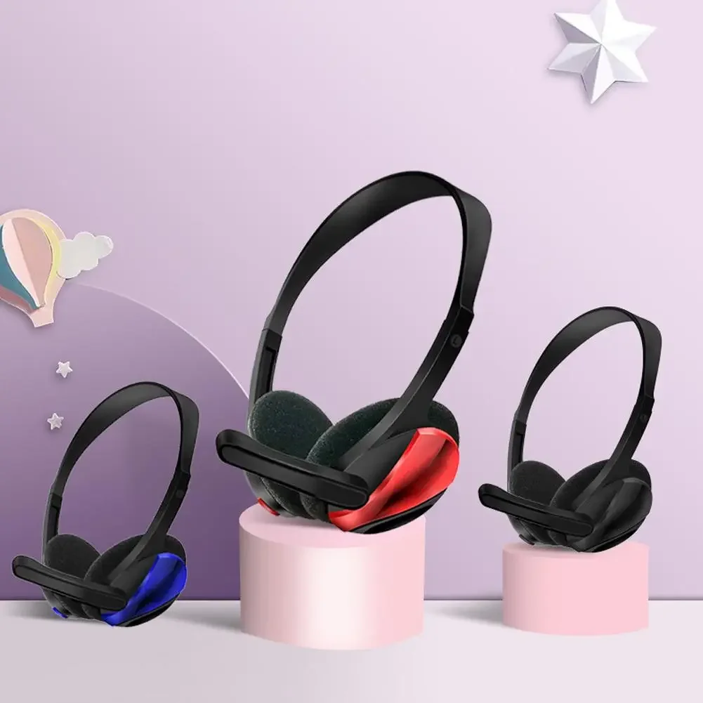 

Wired Gaming Headset Stereo Volumn Control Headphone with Microphone