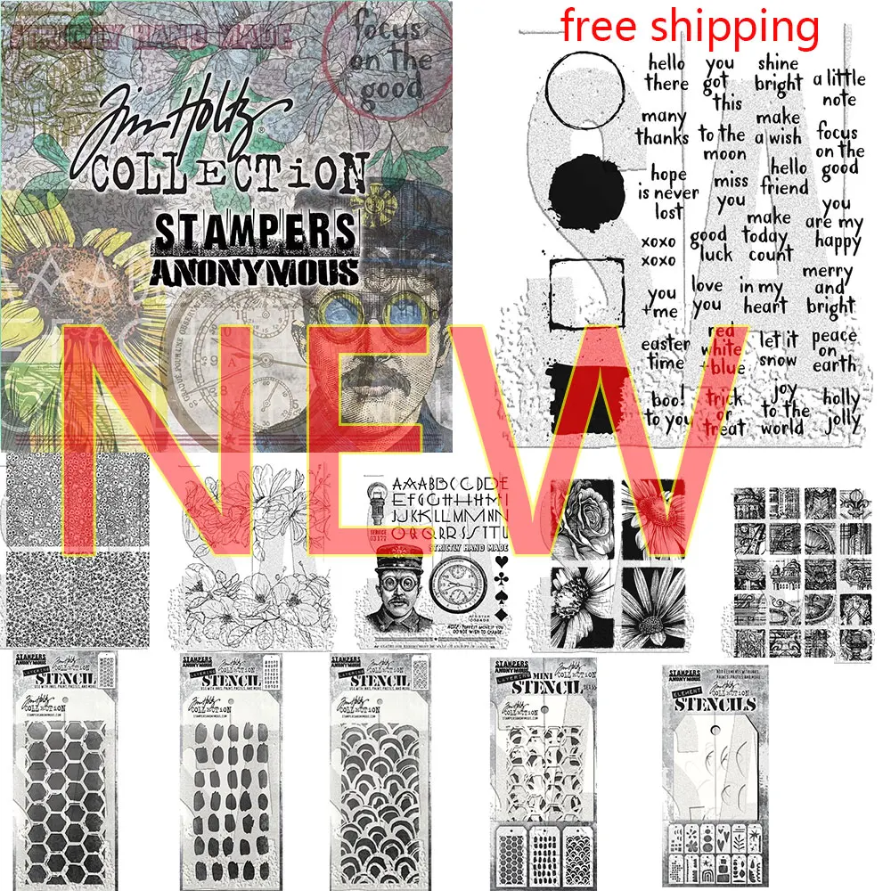 

WANT IT ALL Stamps Stencils 2023 Everyday Collection Edition Metal for Scrapbooking Album Decoration Craft for DIY Greeting Card