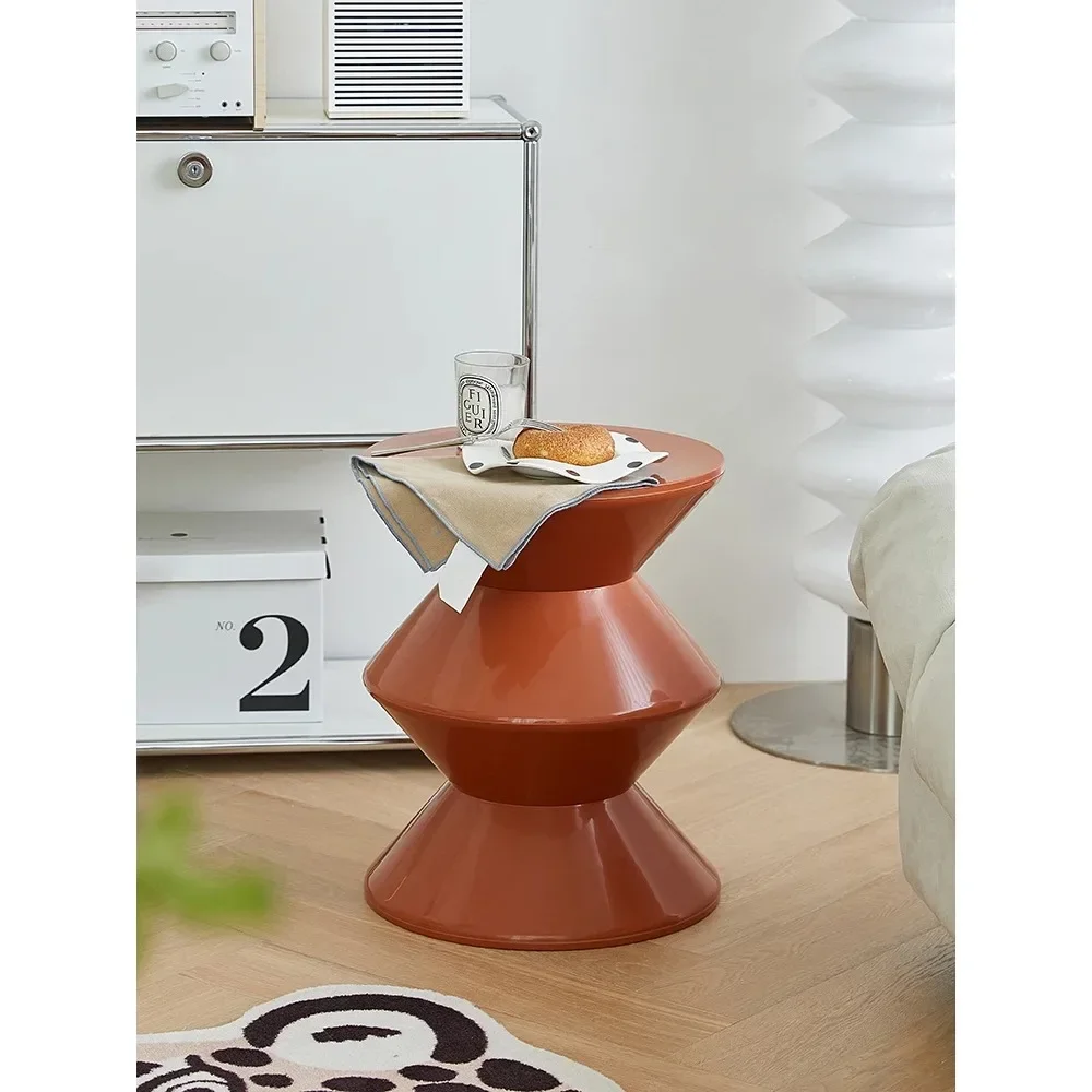 Круглый журнальный столик пластиковая Скандинавская мебель для дома гостиной