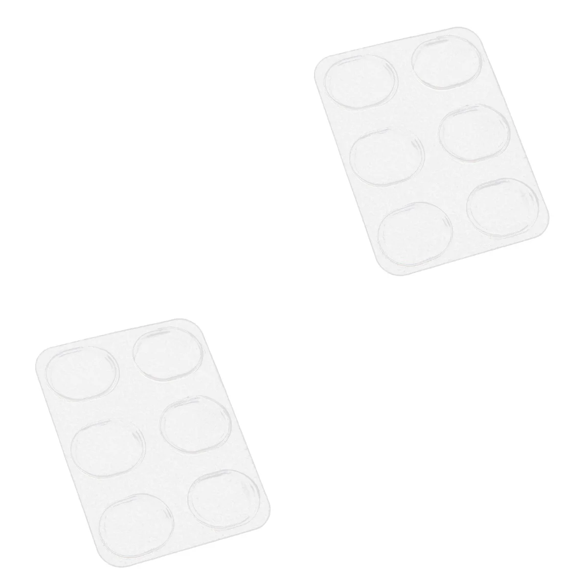 

12 шт., самоклеящиеся силиконовые бесшумные колодки для барабана