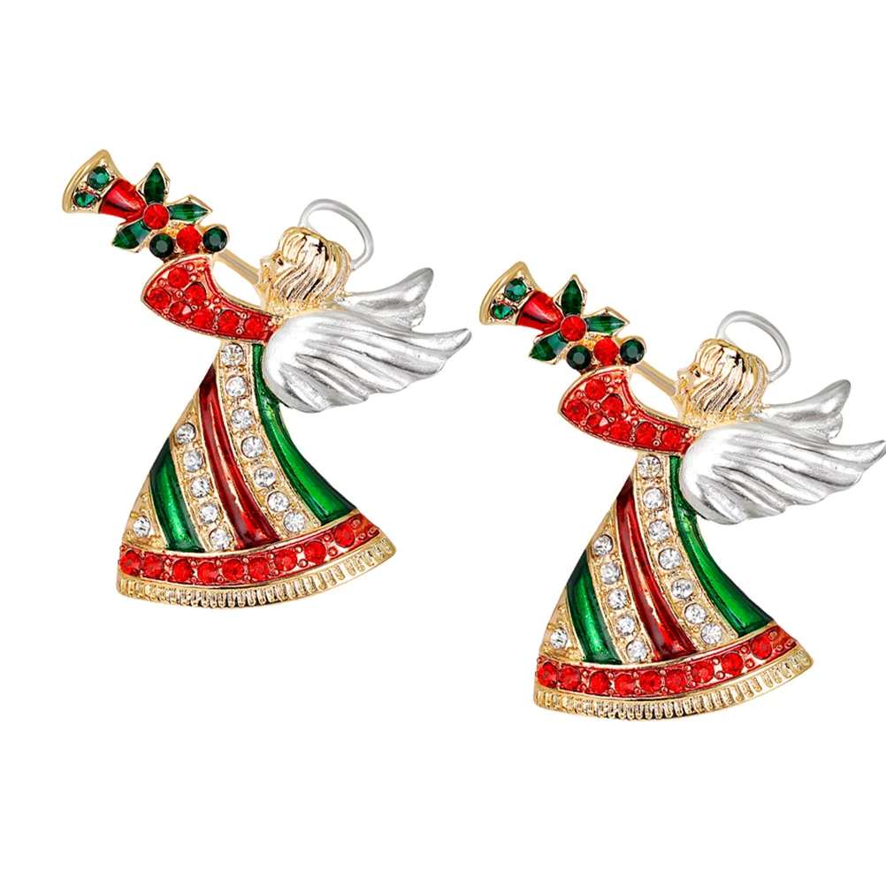 

4 .6x4.2cm Holiday Brooches Women Nativity Pin Breastpin Women Enamel Pin Dropshipping Pin Badges