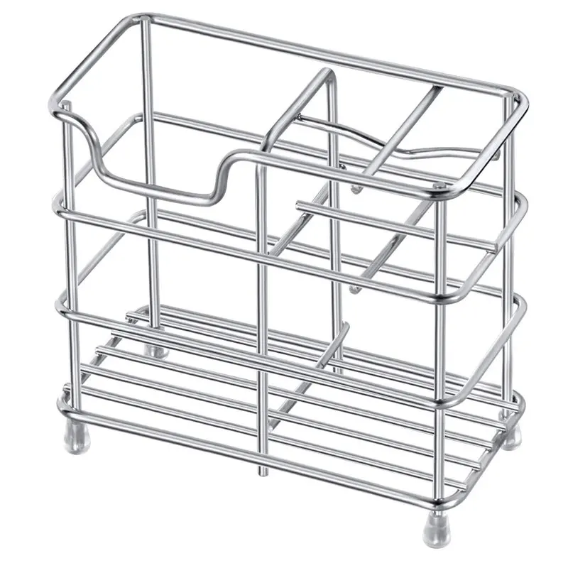 

Toothbrush Holder for Bathroom , Stainless Steel Tooth Brush Holders with Multifunctional 5 Slots for Electric Toothpaste Holder