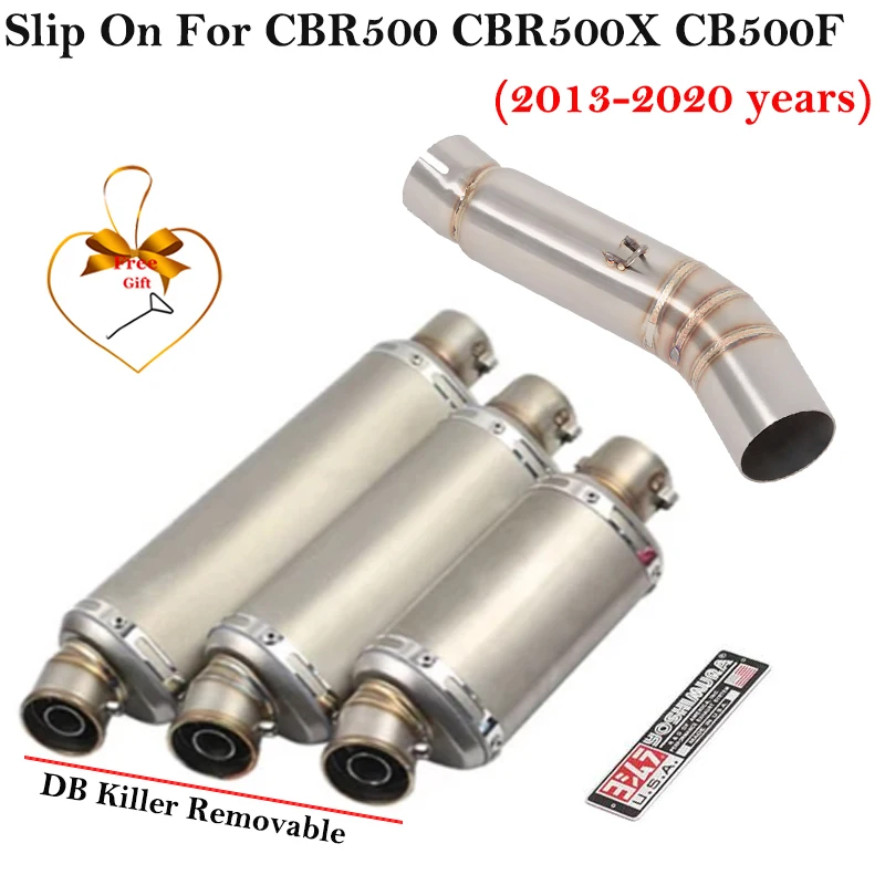 Выхлопная труба для Honda CBR500 CBR500X CB500F 2013 - 2020