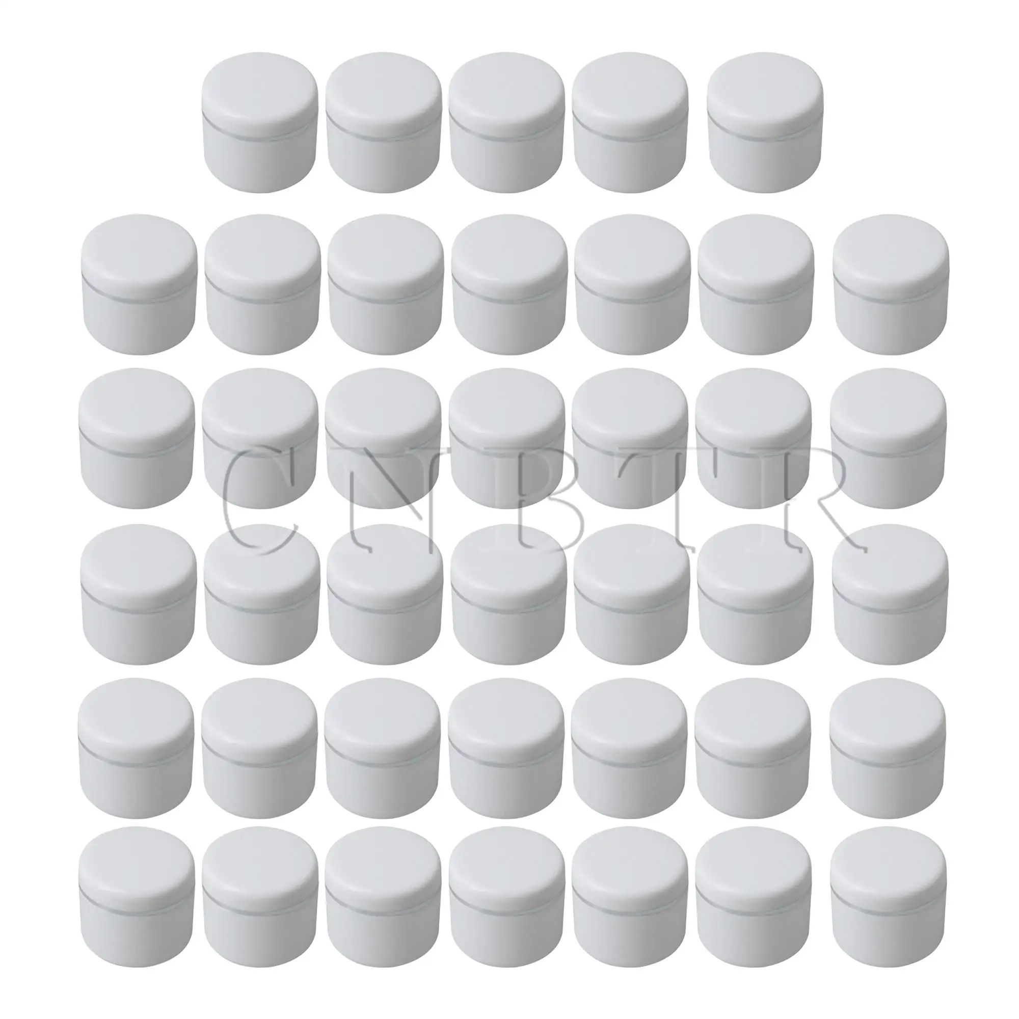 Пустой косметический контейнер CNBTR, 30/40 шт., 30 г, белый контейнер для хранения крема для лица, Бальзама Для Губ