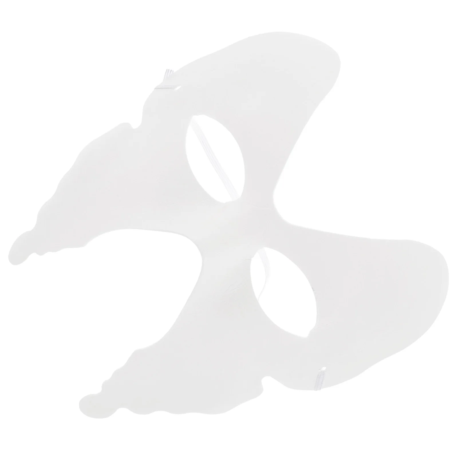 

6pcs DIY Paintable Paper Mask Party Mask Butterflies Blank Mask Party Supplies