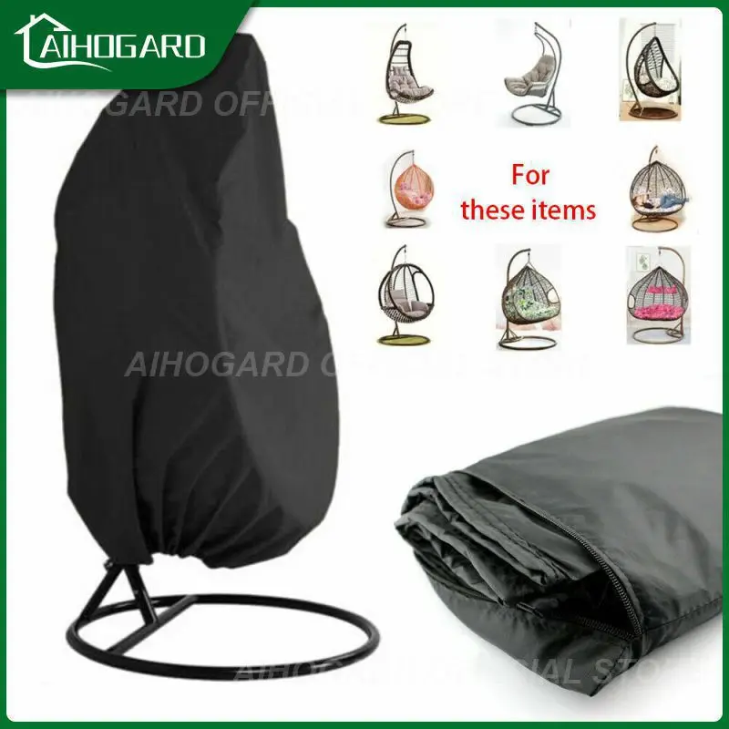 

Waterproof Balcony Furniture Cover Hanging Egg Swing Chair Protective Cover Outdoor Garden Furniture Garden Swing Home Cocina