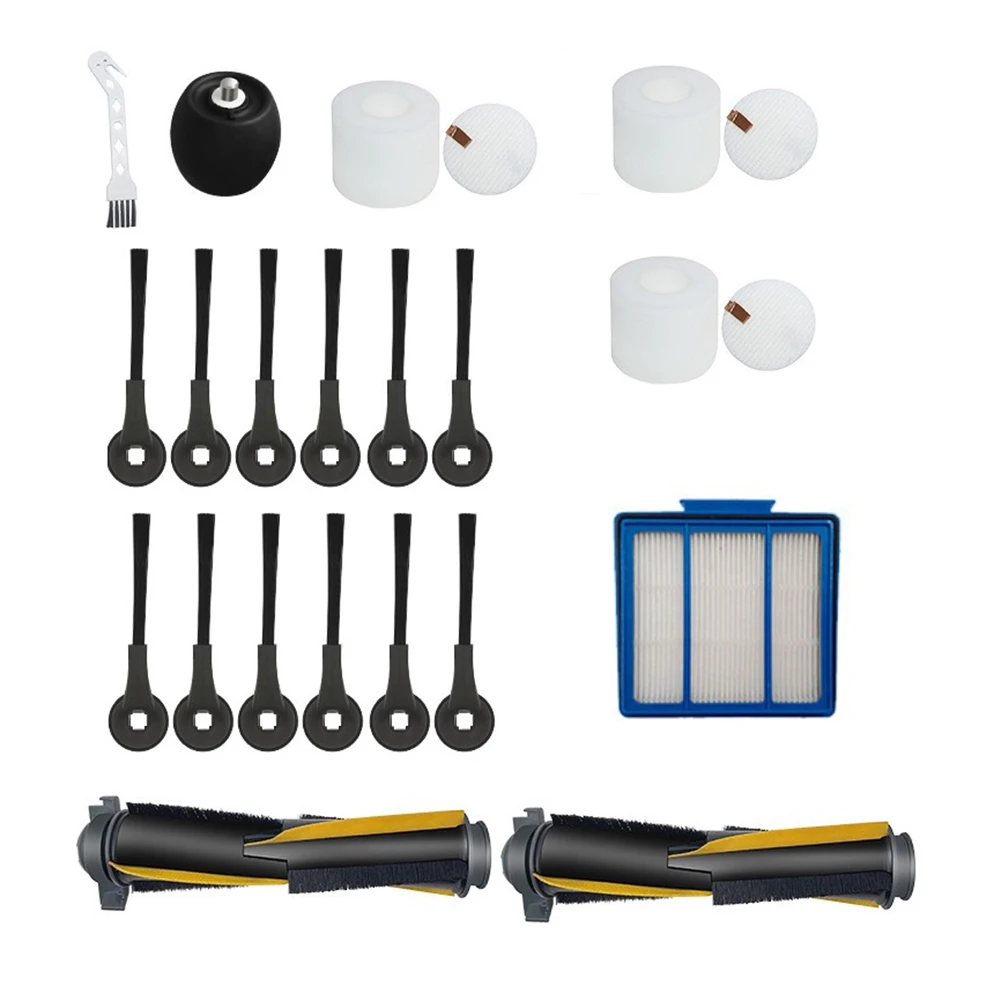 

Совместим с роботом-пылесосом Shark IQ RV1001AE/RV2001AE, основная щетка, боковая щетка, фильтр экрана, хлопковые колеса