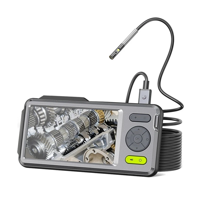 1080P двойная камера эндоскопическая инспекционная с 5-дюймовым монитором