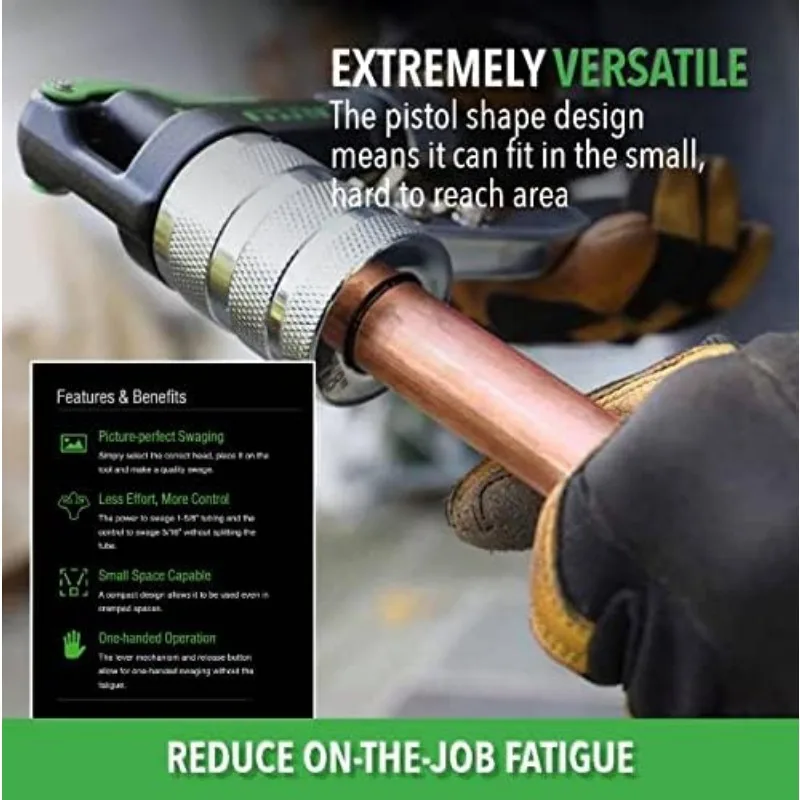 Компактный набор инструментов Hilmor 1839015-инструменты и оборудование HVAC черный цвет