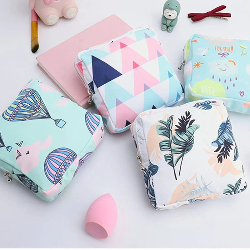 Модная женская маленькая косметичка для монет карт помады дорожная сумка