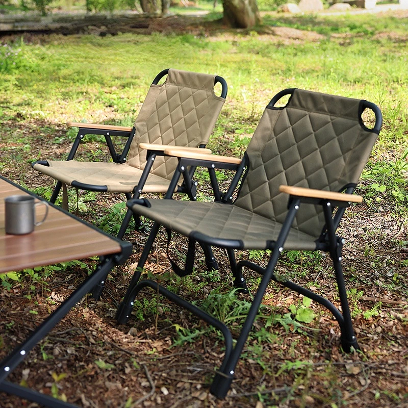 

Convenient Folding Camping Chair Outdoor Portable Chair Aluminum Alloy Bracket Fishing Chair Sitting Comfort Garden Furniture