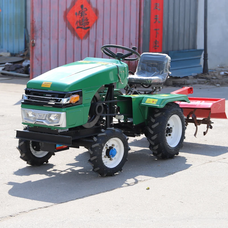Фото Самый дешевый японский двигатель 25HP 30HP 35HP 40HP Микротрактор Фермерский трактор 4*4 колеса №2