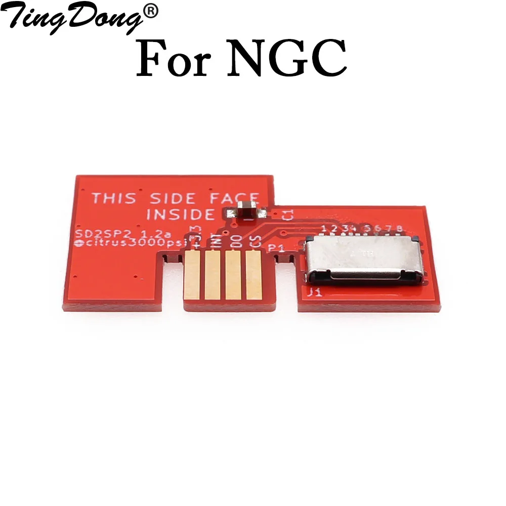 

TingDong 1pcs For NGC Game Cube SD2SP2 SDLoad SDL Micro SD Card TF Card Reader