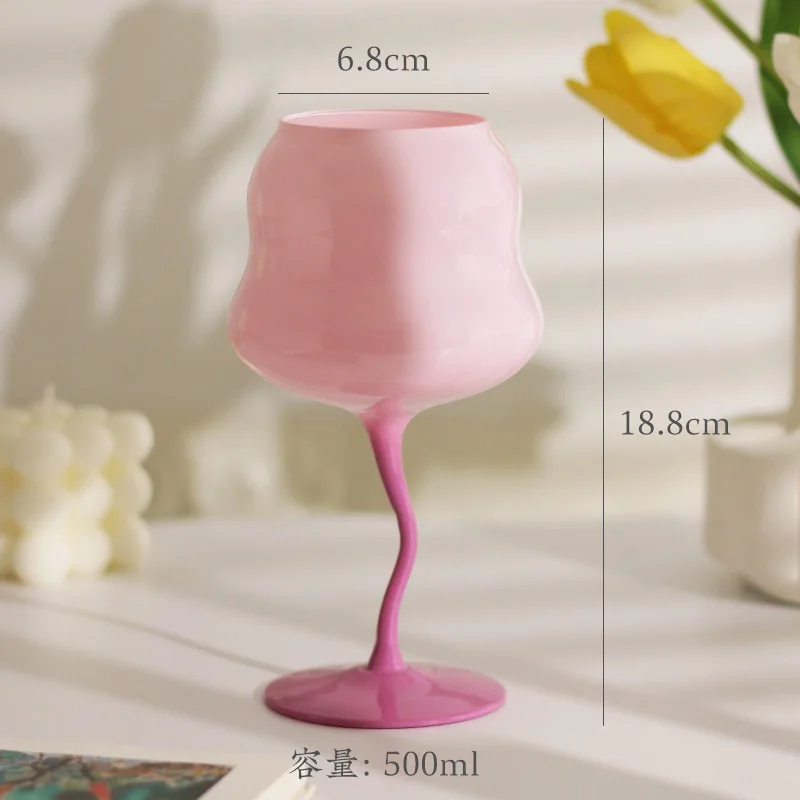 Винтажный Витой Бокал Для Вина Маленькая Миска Крема Макароны Vitrage