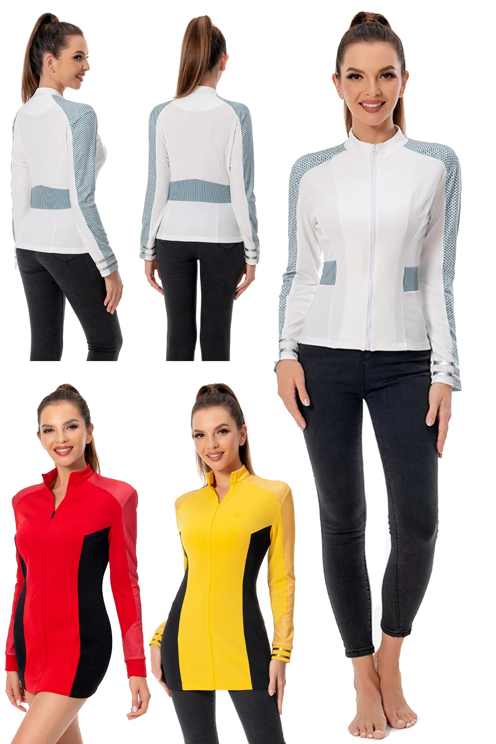 Костюмы для косплея Кристин уна Чин Райли ниyota Ухура набор путешествий